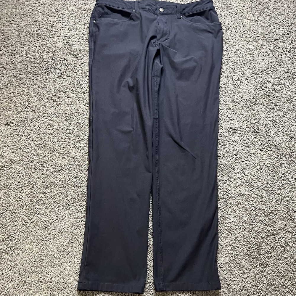 Lululemon Men's 33 Pants Commission ABC Warpstreme Performance Golf Black